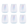 Better Homes & Gardens 19-Ounce Plastic Iridescent Wine Tumbler, 6-Pack